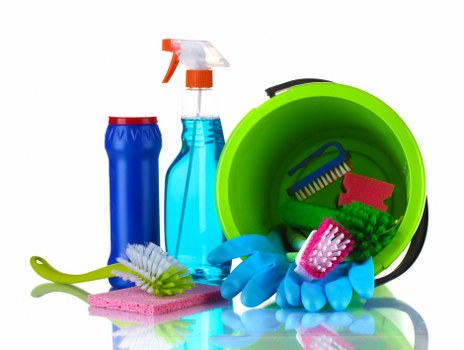 Carpet cleaning team focusing on recycling and sustainability practices