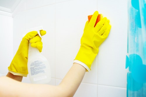 Specialist care for different sofa materials during cleaning